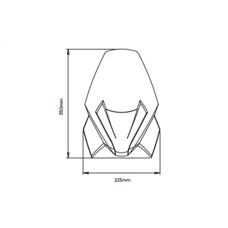 Saute vent PUIG Naked new generation SPORT pour BMW F900R 2020