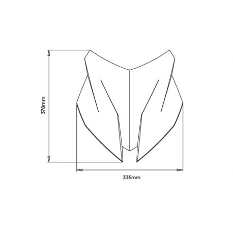 Bulle Sport PUIG pour BMW F900XR 2020