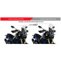 Support bulle MEM PUIG avec bulle Touring pour Yamaha Ténéré 700