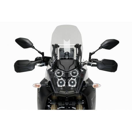 Support bulle MEM PUIG avec bulle Touring pour Yamaha Ténéré 700