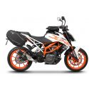 Fixations pour sacoche latérale KTM 125 390 Duke 2017 2019 avec sacoche