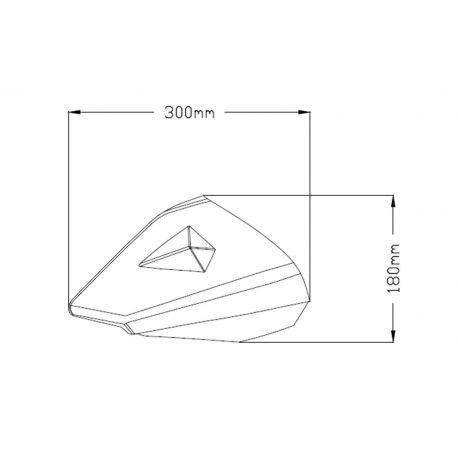 Déflecteur supérieur pour BMW F850 GS 750 R1200 1250 GS dimensions Déflecteur supérieur pour BMW F850 GS 750 R1200 1250 GS dimensions