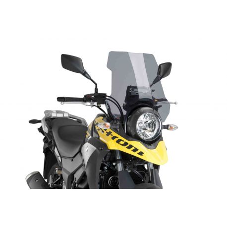 Bulle Touring PUIG pour SUZUKI DL 250 V Strom fumé claire