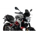 Saute vent Naked new generation sport Aprilia Shiver 750 900 noire