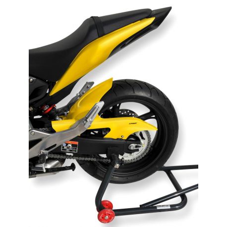 Garde boue arriere ERMAX HONDA CB 600 HORNET 2011-2013 gros plan jaune