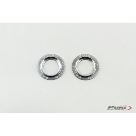 Protection de fourche PHB19 Triumph Tiger 900 anneaux argent Protection de fourche PHB19 Triumph Tiger 900 anneaux argent