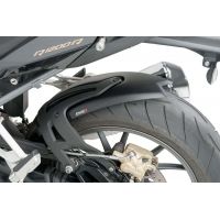 Garde boue arriere PUIG pour BMW R1250 R simili carbone 2