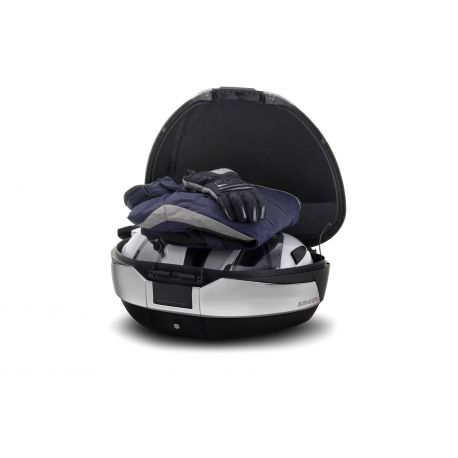 TOP CASE SHAD SH48 pour moto couleur New Titanium TOP CASE SHAD SH48 pour moto couleur New Titanium