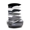 TOP CASE SHAD SH48 pour moto couleur Gris foncé coloris