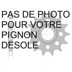 Kit chaine AFAM acier GILERA 50 EAGLET pas 415 1997 à 1998