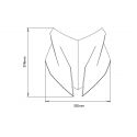 Bulle Sport PUIG pour BMW S1000 XR dimensions Bulle Sport PUIG pour BMW S1000 XR dimensions