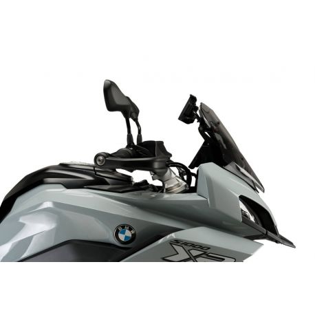 Bulle Sport PUIG pour BMW S1000 XR de profile Bulle Sport PUIG pour BMW S1000 XR de profile