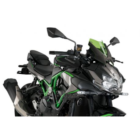 Saute vent Naked new generation sport KAWASAKI Z H2 vert