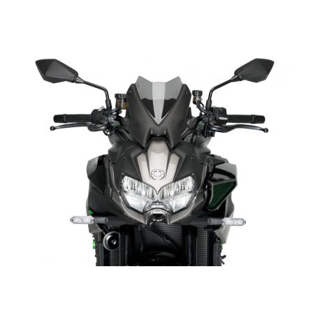 Saute vent Naked new generation sport KAWASAKI Z H2 de face