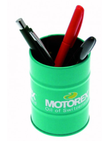 Mini fût décoratif porte stylo MOTOREX