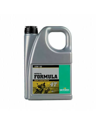 Huile moteur MOTOREX Formula 4T - 15W50 4L