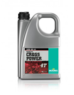 Huile moteur MOTOREX Cross Power 4T - 10W60 4L
