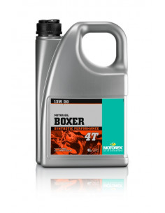 Huile moteur MOTOREX Boxer 4T - 15W50 4L