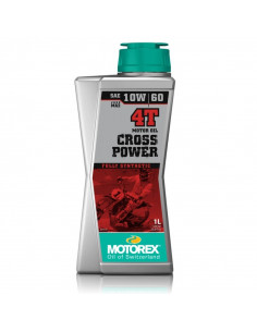 Huile moteur MOTOREX Cross Power 4T - 10W60 1L