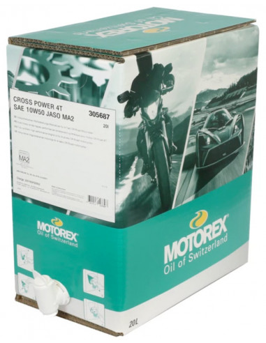 Huile moteur MOTOREX Cross Power 4T - 10W50 20L