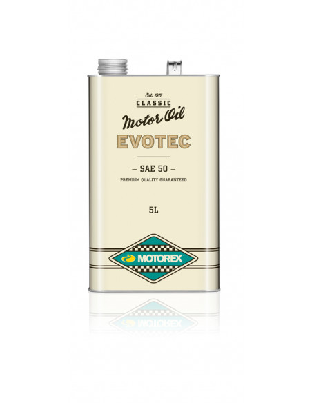 Huile moteur MOTOREX Classic line Evotec - 5L Huile moteur MOTOREX Classic line Evotec - 5L