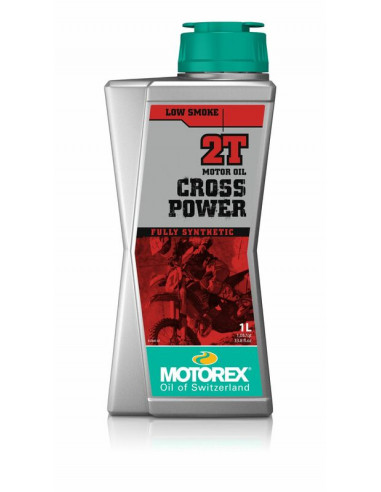 Huile moteur MOTOREX Cross Power 2T - 1L