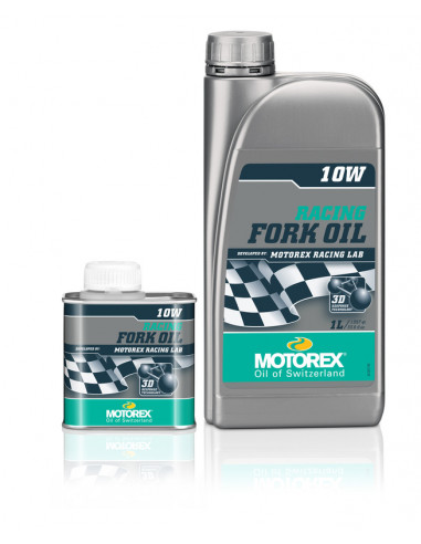 Huile de fourche MOTOREX Racing Fork Oil - 10W 250ML