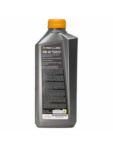 Huile REKLUSE Factory Formulated - 1L 10W40