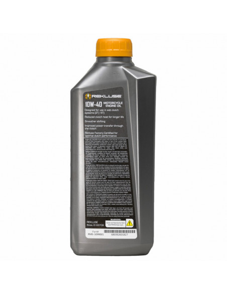 Huile REKLUSE Factory Formulated - 1L 10W40