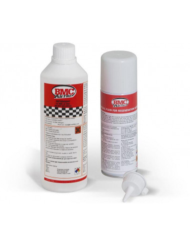 Kit d'entretien nettoyant et spray d'huile BMC - 500ml + 200ml