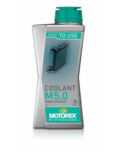 Liquide de refroidissement MOTOREX Coolant M5.0 - 1L