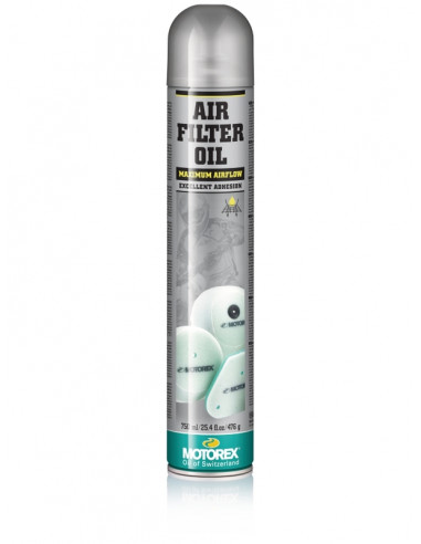 Huile filtre à air MOTOREX Air Filter 206 - spray 750ml