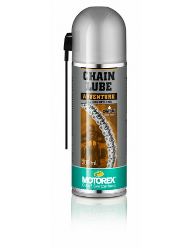 Lubrifiant chaîne MOTOREX Adventure All Conditions 200ml