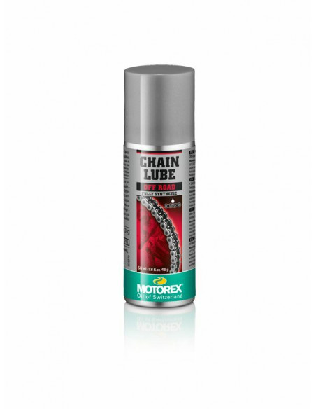 Lubrifiant chaîne MOTOREX Chainlube Off-Road - spray 56ml Lubrifiant chaîne MOTOREX Chainlube Off-Road - spray 56ml