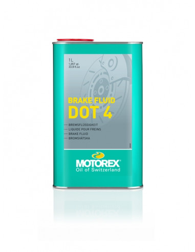 Liquide de frein MOTOREX Brake Fluid DOT 4 - 1L