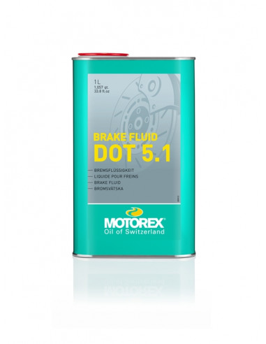 Liquide de frein MOTOREX Brake Fluid DOT 5.1 - 1L