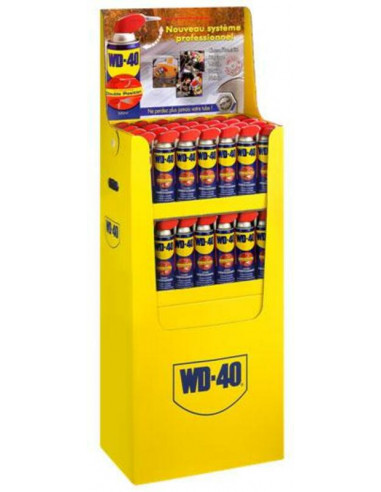 Présentoir + aérosol WD-40 System Pro 500 ml