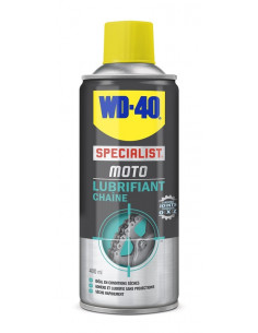 Lubrifiant chaîne WD 40 Specialist® Moto conditions sèches - Spray 400 ml