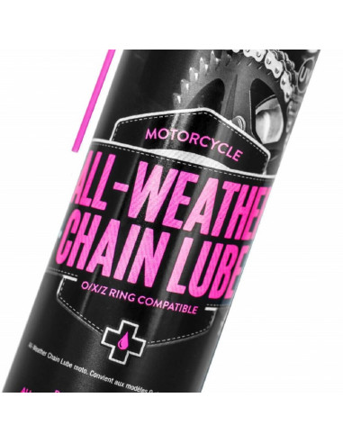Lubrifiant chaîne MUC-OFF All Weather Chain Lube - spray 400ml