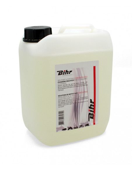 Solution de nettoyage concentrée sans solvant/COV - bacs à ultrason BIHR - 5L