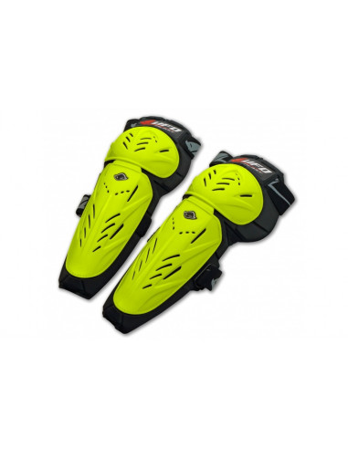 Genouillères UFO Limited jaune fluo