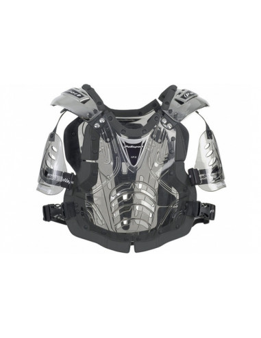 Pare-pierre POLISPORT XP2 noir/argent taille unique Adulte