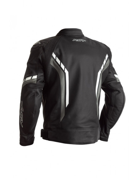 Blouson RST Axis CE cuir - blanc taille S