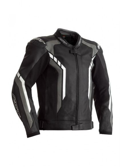 Blouson RST Axis CE cuir - blanc taille S