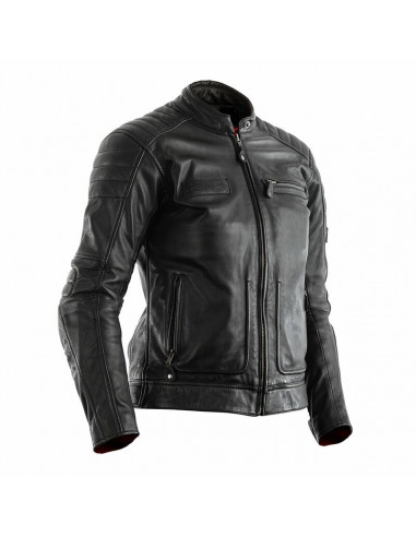 Veste RST Roadster II CE femme cuir - noir taille XXL