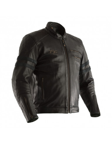 Veste RST Hillberry CE cuir - noir taille 3XL