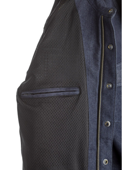 Chemise RST Denim Kevlar® CE textile - bleu taille XS