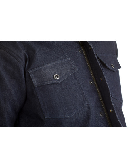 Chemise RST Denim Kevlar® CE textile - bleu taille XS