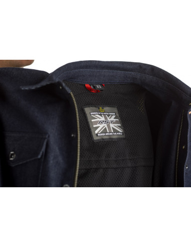 Chemise RST Denim Kevlar® CE textile - bleu taille 3XL