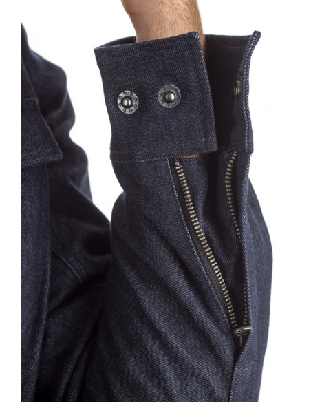 Chemise RST Denim Kevlar® CE textile - bleu taille S